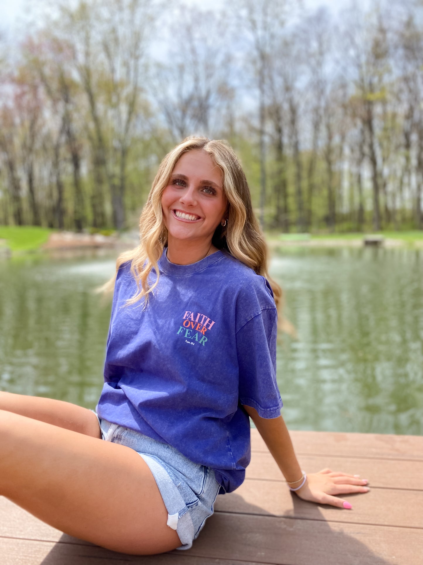 FAITH OVER FEAR ADULT UNISEX TEE