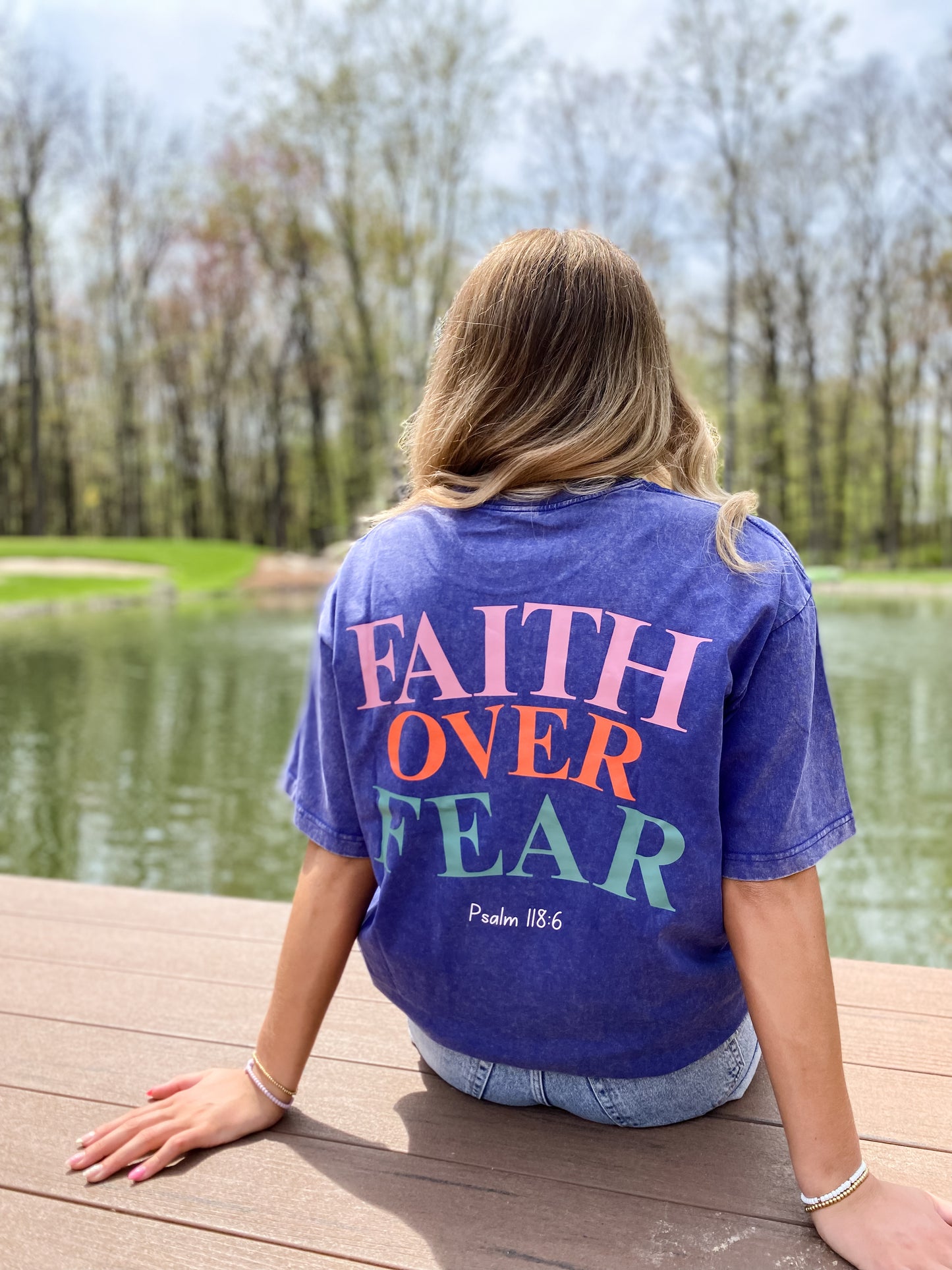 FAITH OVER FEAR ADULT UNISEX TEE