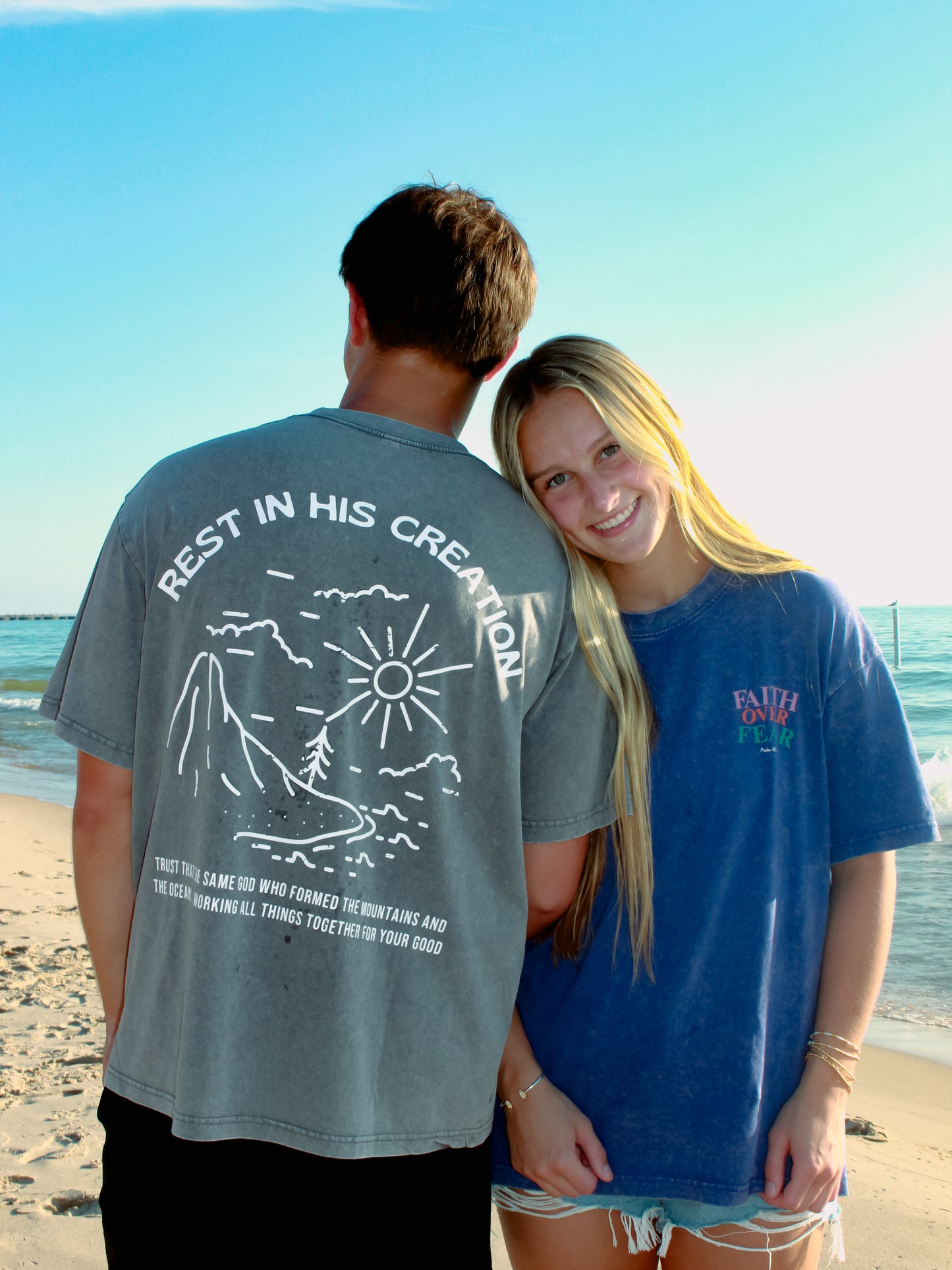 REST IN HIS CREATION ADULT UNISEX TEE