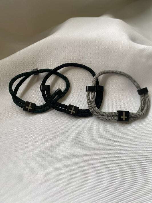 THE ANCHOR CROSS BRACELET