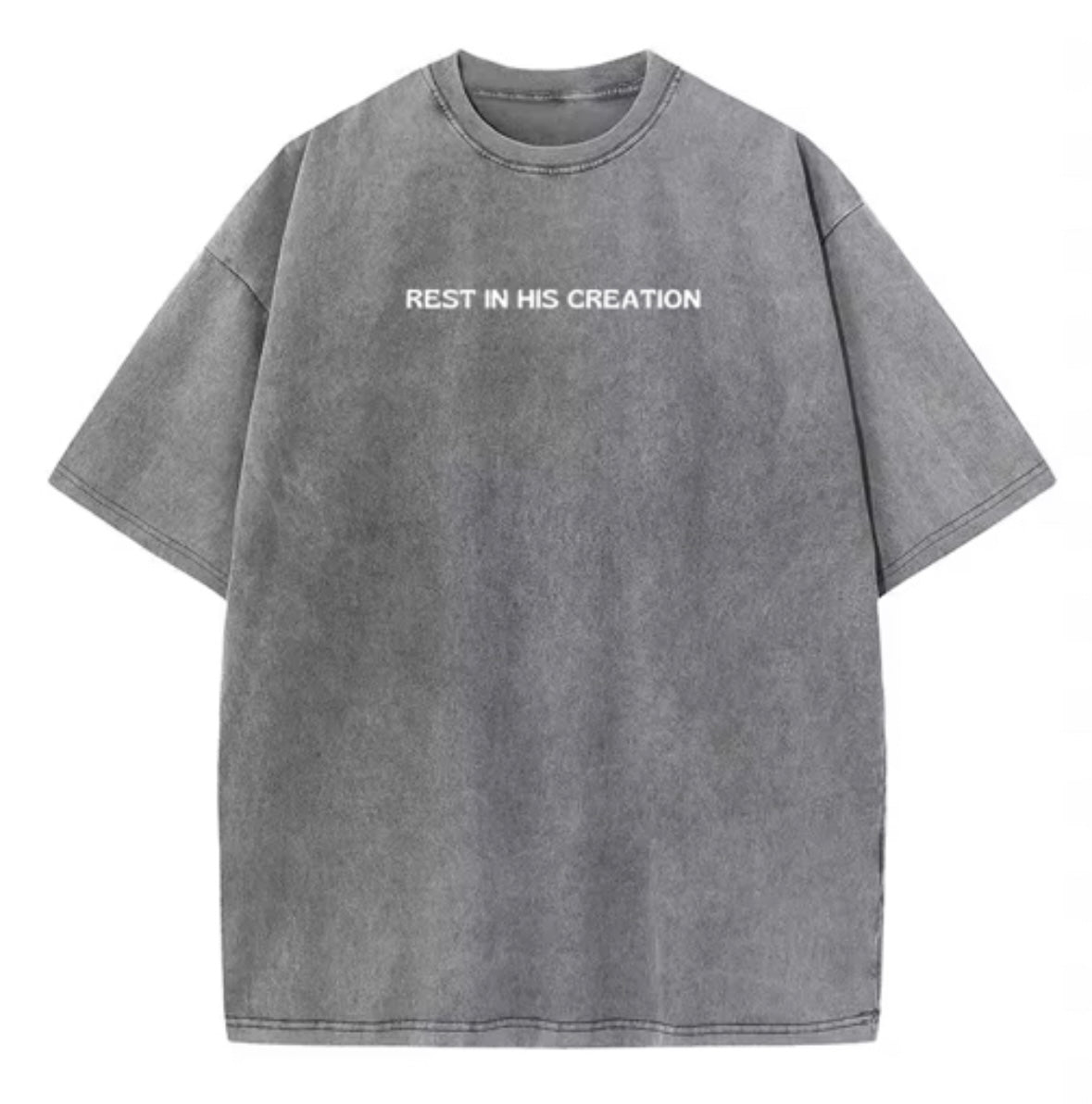 REST IN HIS CREATION ADULT UNISEX TEE